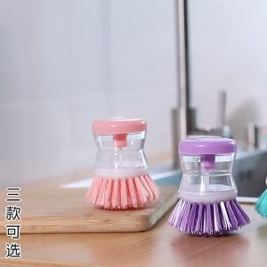 Alat Sikat Panci Dispenser Sabun / Sikat Pembersih Serbaguna