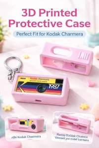 3D Printed Protective Case for Kodak Charmera Keychain Camera