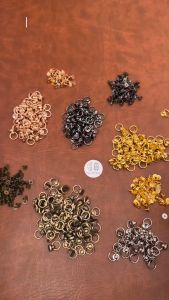 Đinh Tán Đầu Trù Khoen Tròn Chui Vặn Chất Hợp Kim Nguyên Khối Phụ Kiện Làm Đồ Da Túi Xách Thủ Công Handmade DIY