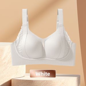 QIANLINGMEI | Adjustable Prevent Spreading Minimizing Round Shaping Lifting Anti-Sagging Seamless Soft Support Bra