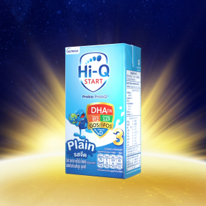 [ยกลัง x 2 ลัง] นมยูเอชที นมไฮคิวสูตร3 สตาร์ท พรีไบโอโพรเทก รสจืด 110 มล (48 กล่อง) นม UHT HiQ Start PrebioProteq UHT