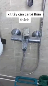 Chai Xịt Tẩy Cặn Canxi 500ml – Vệ Sinh Nhà Tắm Vòi Sen Lavabo Bồn Tắm Gạch Và Kính