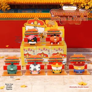 LONGKUI | Zodiac Year Lucky Charm Decorative Figurine Blind Box