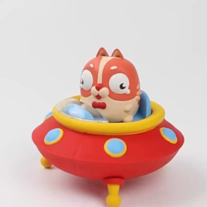 Tiny Little Toys Art Toy | Tiny UFO ติดแม่เหล็ก ของสะสมแฮนด์เมด