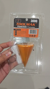 TOOLMAK Lot Tukang Bandul Timbangan Plump bob 300gr TMK19128