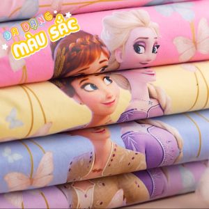 Váy bé gái mùa thu tay dài Elsa Bomines đầm thun cotton mềm mịn cho bé từ 3- 12 tuổi khoảng 12- 36kg DTDELSAOVUONG