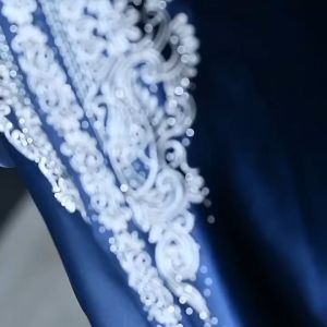 GAMIS ABAYA BORDIR SATIN CRISTAL IMPORT / PAKAIAN MUSLIMAH KEKINIAN DAN TERBARU