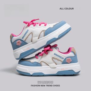 Giày thể thao nữ Warrior đế dày vải lưới thoáng khí