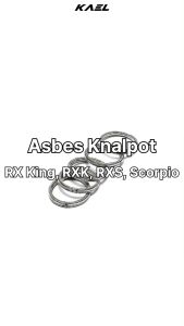 Asbes Knalpot Yamaha RX King Old-New & RXZ & RXS & RX 100 & Scorpio & Ninja 150 Gasket-Packing-Paking