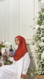 Paket Hemat Marisa Akrilik Size S (3 PCS) - Kerudung Muslim Variasi Nyaman Instan - Non Pet Wanita Muslim Casual Bergo Simple Jilbab