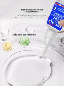 CUTORIN | Transparent Strong Rapid-Drying Non-Toxic Fixative Adhesive Glue for Dentures Braces Retainers