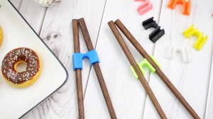 10Pcs Chopsticks Helpers Training Kit for Beginners Adults Kids Learning Asian Food