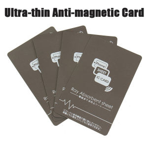 Ultra-Thin Bus Card Antimagnetic Sticker Printed Single Side Nfc Anti-interference Sheet Anti-Metal Magnetic NFC Sticker Paster