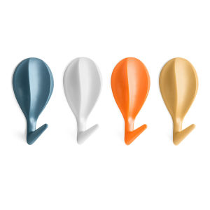 ที่แขวนอเนกประสงค์ ตะขอแขวน ติดผนัง ในห้องน้ำ ตะขอแปะผนัง Wall hook