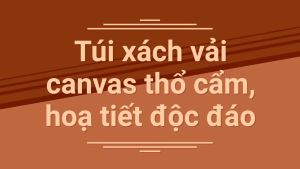 Túi xách vải bố canvas thiết kế thời trang in hình họa tiết giá rẻ đựng được giấy tờ A4 (Nhiều mẫu mã để lựa)