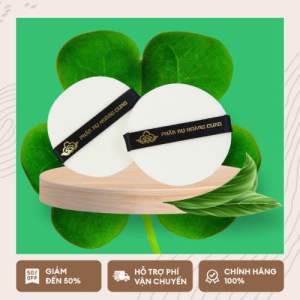 Bông phấn cotton Phấn Nụ Hoàng Cung/1 cái