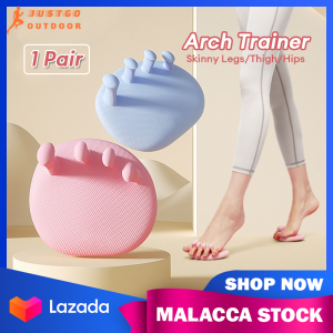1 Pair Foot Arch Trainer Yoga Fitness Toe Arch Exercise Leg Shaping Thumb Corrector Flat Foot Buttocks Improve Arch Trainer