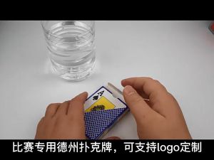 Kartu Remi Poker Plastik Anti Air Waterproof Playing Card Texas Holdem