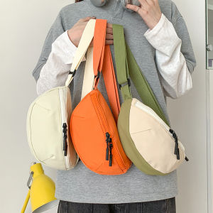 Túi Đeo Chéo Đơn Giản Kiểu Nhật Bản Dành Cho Nữ 2025 Túi Đeo Vai Thể Thao Đi Làm Nhẹ Túi Đeo Ngực Đa Năng Cho Phụ Nữ