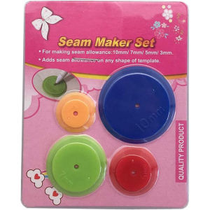 4 ชิ้น/แพ็คขนาดที่แตกต่างกันตะเข็บ Admission MARKER ชุด Patchwork Tracing ล้อวงกลมเย็บล้อ Stitch DIY เย็บหัตถกรรมเครื่องมือ