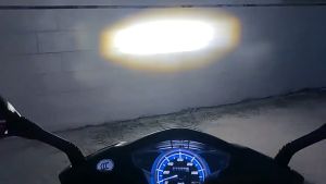 MOTEX AC/DC 12-80V Universal Dual Color Moto Headlight Bulbs P15D H6 PX15D M5 T19 LED Motorcycle High-yellow/Low-white(3000K/6000K) plug&play Hi Low Beam Canbus Fog Lights