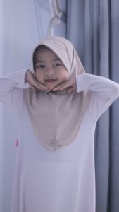 Bergo Hamidah Anak 2 sampe 5 tahun Hauwa kids