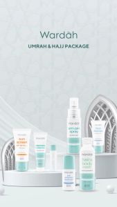 WARDAH Skincare Wanita Halal Khusus Haji Umroh NO FRAGRANCE NO ALCOHOL