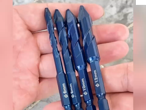 Tool-Hive - Bộ Mũi Khoan Xoay Chính Xác 4PCS Độ Cứng Cao Kích Thước 6-12mm Chuyên Dụng