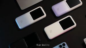 USAMS Powerbank CD193 10000mAh PD20W Fast Charging Power Bank 3 Built-in charging cables Portable PowerBank Universal For iPhone Huawei Oppo Vivo Realme HONOR Redmi Android Phone