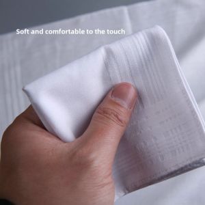 Pure Cotton Handkerchief Mens Old Style Sweat Absorbing Soft Water Absorbing DIY Dyed Fabric Mens Fashion Accessories