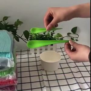 500pcs Drop Shape & Creative Curved Disposable Spoons: A Comprehensive Guide