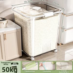 MEIZHUFU | Sealed Anti-Pest Anti-Moisture New Grain Storage Container