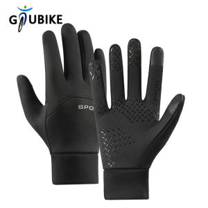 Găng Tay Chạy Bộ Mùa Đông Cảm Ứng Đa Năng GTUBIKE Giữ Ấm Dệt Kim Đủ Ngón Tay Cho Nam Và Nữ Dùng Cho Thể Dục Thể Thao