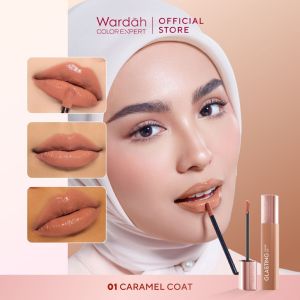 WARDAH Glasting Liquid Lip | Lips Glass Ringan Transferproof