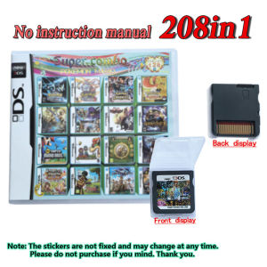 Bandai | 4300in1/208in1/280in1/472in1/520in1 MULTI CART Super Combo Video Games Cartridge Card Cart For DS NDS 3DS 3DSXL 2DS NDSL NDSI 