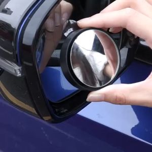 Easyhome.sg 2Pcs Blind Spot Mirror Safety Driving Wide Angle Rear View Mirror For Car