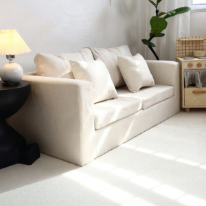 YAYIS | Simple Design Nordic Linen Sofa 3 Seater