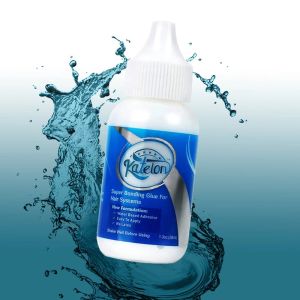 กาวติดวิกผมแบบลูกไม้ ยึดติดแน่นพิเศษ กันน้ำ 38 มล. กาวติดแน่นพิเศษสำหรับหมวกวิกผม 1 ชิ้น กาวติดผม อุปกรณ์จัดแต่งทรงผม 1.3 ออนซ์