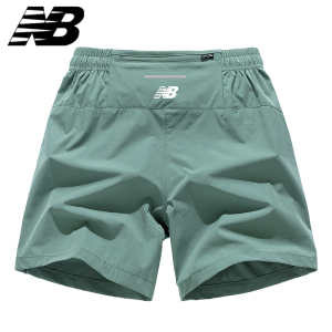 Professional Running Sports Shorts Mens Pocket Marathon Three-Quarter Length Back Waist Zipper Pocket Breathable Quick-Dry UV Protection