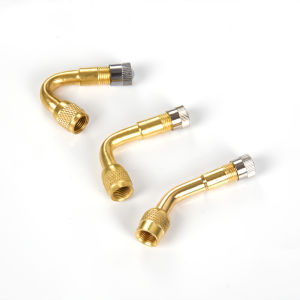 2024 Car Valve Extension Stem Brass Universal Motorcycle Valve Core Replacement 45/90/135°