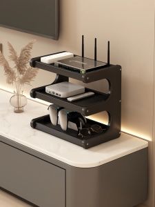Weichen | Router Top Shelf TV Box Organizer Home Living Room Storage Shelf