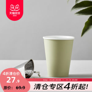 VIVA Scandinavian Minimalist Ceramic Tea Cup Colorful Coffee Cup 200ml Simple Design Porcelain Tea Set for Brewing Tea And Coffee