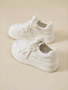 Josiny | Thick Sole Platform Shoes Increase Height Casual Sporty Style