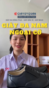 Giày Tây Nam Da Mã 608 Giày Công Sở Không Dây Đế May Chắn Chắn