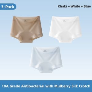 Yuzhaolin | Seamless Ice Silk Full-Cut Light Antibacterial Women’s Briefs
