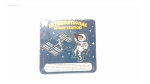 puzzle international space station Rabbit&tutrle Bahan MDF