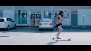 Longboard ลองบอร์ด 107cm Skateboard ฟรี! กระเป๋าและอุปกรณ์ครบชุด สเก็ตบอร์ดผู้ใหญ่/วัยรุ่น