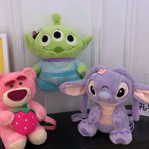 Balo Gấu Nhồi Bông Hình Gấu Dâu Lotso Dễ Thương