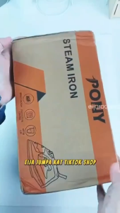 <𝙇𝙖𝙯𝙈𝙖𝙡𝙡> PONY Handheld Steam Iron High Power 1200W Portable Travel 225ML Water Tank Garment