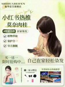 Mona Cinnamon Hair Dye Plant-Based No-itch Popular Color Womens Home Hair Coloring Cream Non-itchy Natural Hair Color